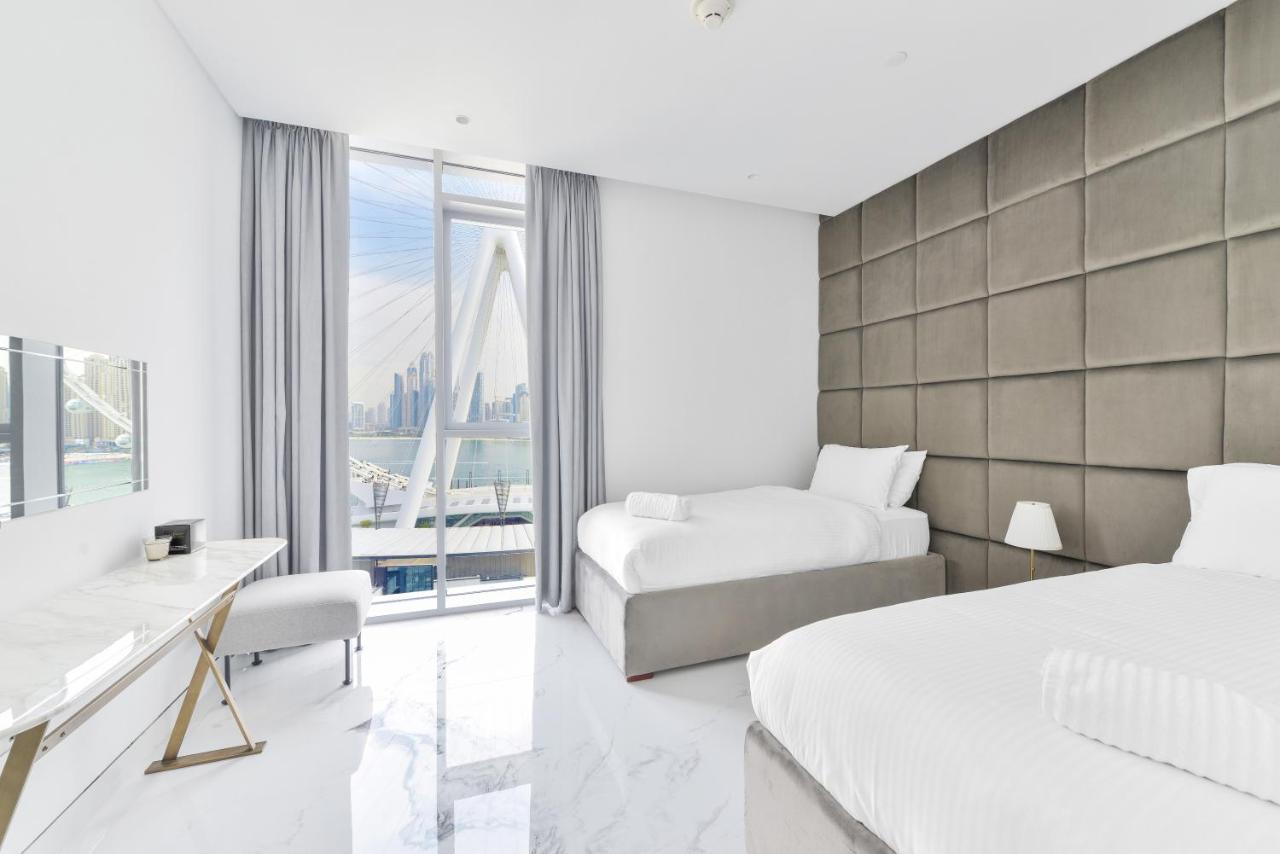 Luxurious 3 Bedroom W Maidroom In Bluewaters Island دبي المظهر الخارجي الصورة