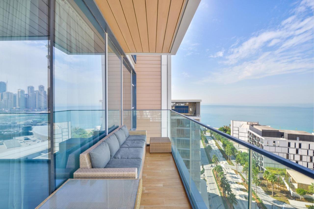 Luxurious 3 Bedroom W Maidroom In Bluewaters Island دبي المظهر الخارجي الصورة