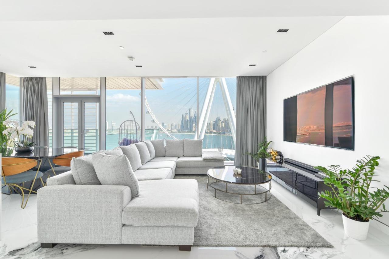 Luxurious 3 Bedroom W Maidroom In Bluewaters Island دبي المظهر الخارجي الصورة