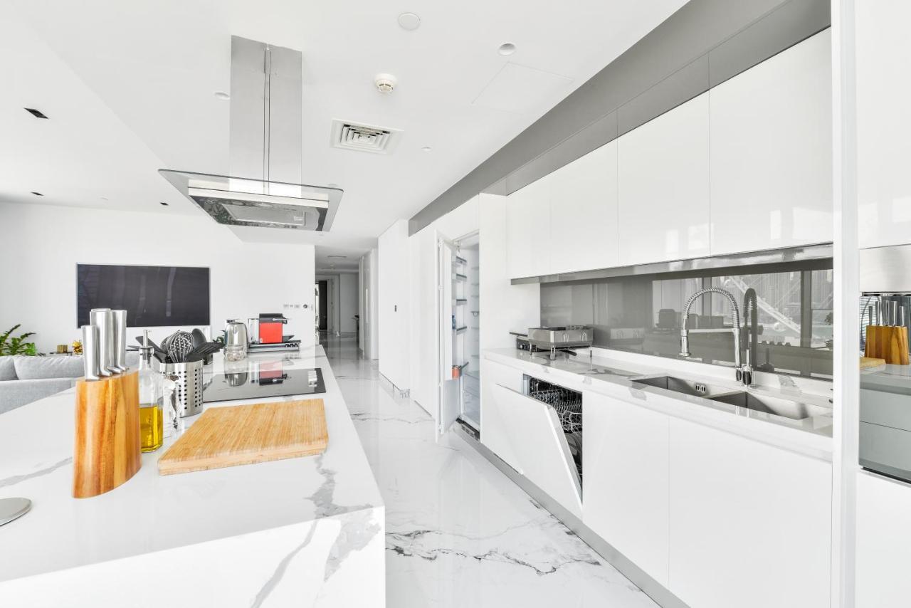 Luxurious 3 Bedroom W Maidroom In Bluewaters Island دبي المظهر الخارجي الصورة
